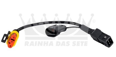 CHICOTE C/ SOQUETE LANTERNA SETA/PISCA LED  VW CONSTELLATION 2006>2022 - ETE-9219 - autopeca RAINHA 7  da ITAPIR