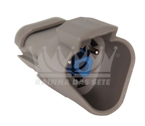 KIT CHICOTE 3V REPARO 2 PINOS - LG 3P - BLK - SEAL RET (C/ RESISTOR 120 OHM)  DEUTSCH - ETE-3890 - autopeca RAINHA 7  da ITAPIR