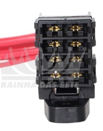 PORTA 4 FUSIVEL 8 VIAS (C/ ABA FIXACAO) - ETE-2868 - autopeca RAINHA 7  da ITAPIR