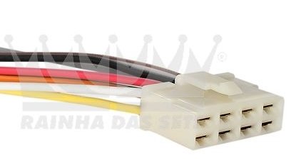 CHICOTE 8V CABINE  ECOCARGO - ETE-2879 - autopeca RAINHA 7  da ITAPIR