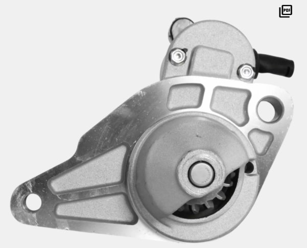 MOTOR PARTIDA 12V 15D  FIAT PULSE 1.3 2021>/STRADA 1.3 2020> - EURO- 20.488 - autopeca POLO / EURO da ITAPIR