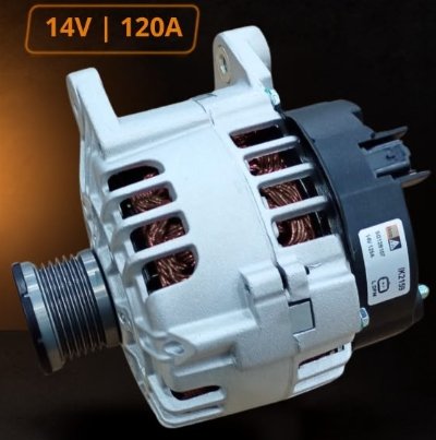 ALTERNADOR 12V 120A  RENAULT MASTER 2.5 2000>2012 - IK-2159 - autopeca IKRO MOTORES/ALTERNADORES da ITAPIR