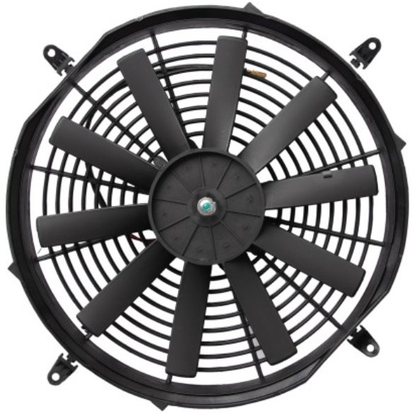 ELETRO-VENTILADOR SLIM  24V 14" (10H - ASPIRA - 382mm)  UNIVERSAL - MQ-0898 - autopeca MULTIQUALITA  da ITAPIR