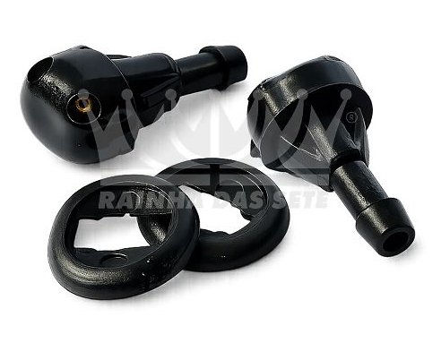 ESGUICHO LIMPADOR PARABRISA  VW BRASILIA/FUSCA/VARIANT/MB 1114 1988>/709 1988>/710 1988>/711 1988>/712 1988>/712C 1998>/912 >1988>/914 1988>/914C 1998> - ETE-1208 - autopeca RAINHA 7  da ITAPIR