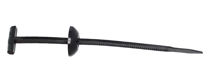 ABRACADEIRA NYLON C/ FECHO DE TRAVAMENTO (100 un) - ETE-8100 - autopeca RAINHA 7  da ITAPIR