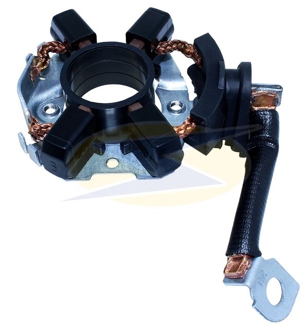 ** SUPORTE 04 ESCOVAS MP 12V  AUDI A4 1.8 2.0 FSI/A5 1.8 2.0 TFSI/A6 2.0 TFSI/Q5 2.0 TFSI/PORCHE MACAN 2.0 - UF-1.378/4 - autopeca UNIFAP da ITAPIR