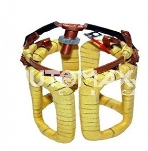 OBINA CAMPO MOTOR PARTIDA 12V  JE/MB MOTOR OM 449A/449LA/CUM6C8 (SAIDA DE RABICHO - C/ PARAFUSO) - AUT-50.718 - autopeca AUTOMAX da ITAPIR